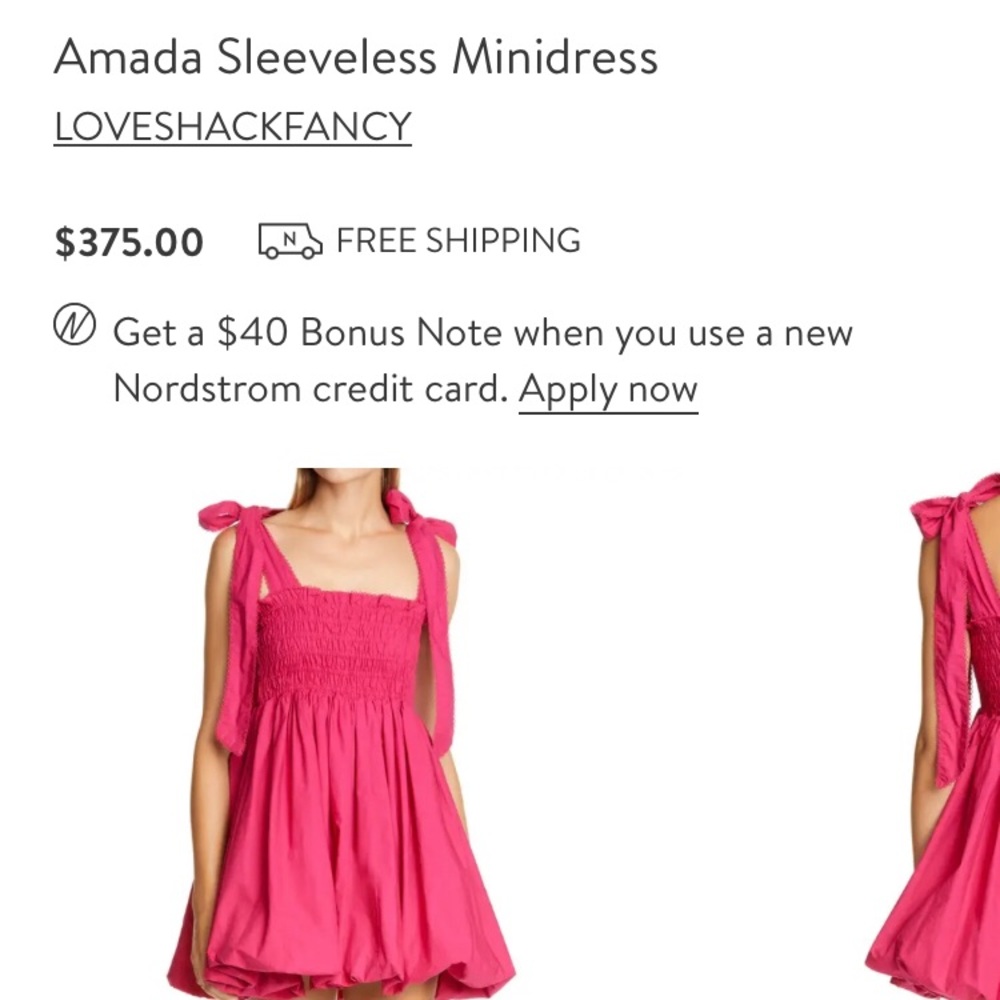 ISO- love shack fancy Amanda dress